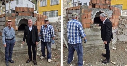 MÜBADELE EVİ’NE FIRIN YAPILIYOR
