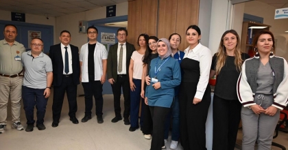 PAÜ HASTANELERİNDEN ECZACILARA ZİYARET