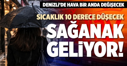 SAĞANAK GELİYOR!
