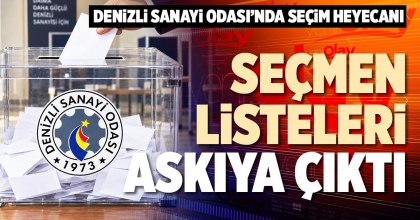 SEÇMEN LİSTELERİ ASKIYA ÇIKTI