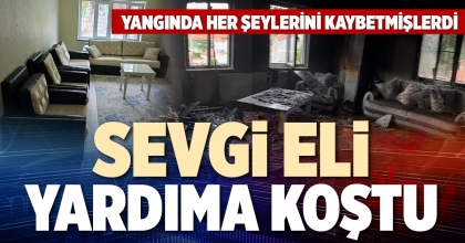 SEVGİ ELİ YARDIMA KOŞTU