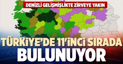 TÜRKİYE'DE 11'İNCİ SIRADA BULUNUYOR