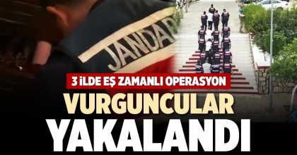 VURGUNCULAR YAKALANDI
