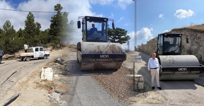 YENİ MAHALLE’DE ASFALT ÇALIŞMALARI SÜRÜYOR