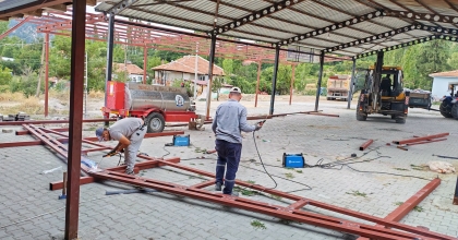 YEŞİLYAYLA’DA SOSYAL TESİS DÖNÜŞÜYOR