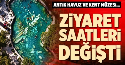 ZİYARET SAATLERİ DEĞİŞTİ