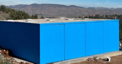 PREFABRİK BETONARME İÇME SUYU DEPOSU