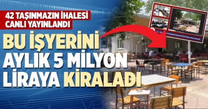 BİR İŞYERİNE 5 MİLYON TL