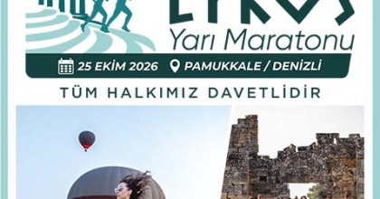 DENİZLİ BÜYÜKŞEHİR BELEDİYESİ LYCOS MARATONU DUYURU