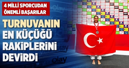 TURNUVANIN EN KÜÇÜĞÜ TÜM RAKİPLERİNİ DEVİRDİ