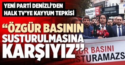 “ÖZGÜR BASININ SUSTURULMASINA KARŞIYIZ”
