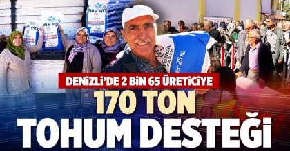 170 TON TOHUM DESTEĞİ
