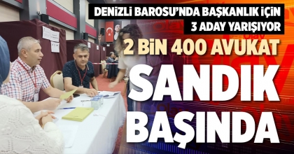 2 BİN 400 AVUKAT SANDIK BAŞINDA