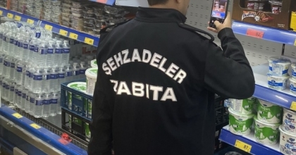 ŞEHZADELER ZABITASINDAN ZİNCİR MARKET DENETİMİ