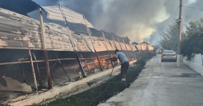 AYDIN’DAKİ PAZAR YERİ YANGINI KONTROL ALTINA ALINDI
