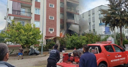 AYDIN’DA EV YANGINI