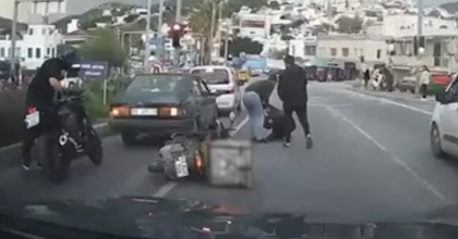 KURYEYİ YOL ORTASINDA DARBETTİLER