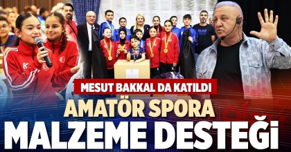 AMATÖR SPORA MALZEME DESTEĞİ