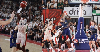 BASKETBOL SÜPER LİGİ: KARŞIYAKA: 72 - FENERBAHÇE: 97