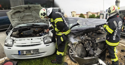 ÇAKMAK’TA KAZA: 2 YARALI