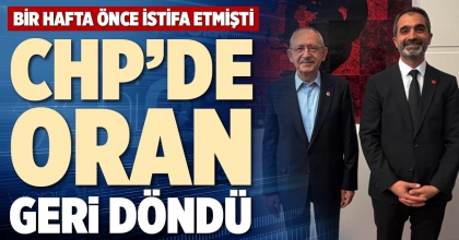 CHP’DE ORAN GERİ DÖNDÜ