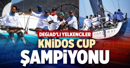 DEGİAD’LI YELKENCİLER KNİDOS CUP ŞAMPİYONU