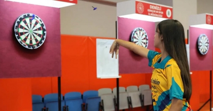 DENİZLİ’DE DART ŞAMPİYONASI TAMAMLANDI