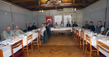 DENİZLİ’DE YANGIN HELİKOPTERİ EKİBİNE VEDA