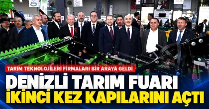 DENİZLİ TARIM FUARI İKİNCİ KEZ KAPILARINI AÇTI