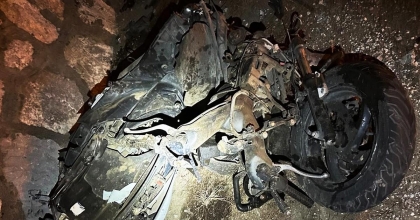 ESKİ BAŞKANIN KARIŞTIĞI KAZADA MOTOSİKLET SÜRÜCÜSÜ ÖLDÜ