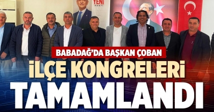 İLÇE KONGRELERİ TAMAMLANDI