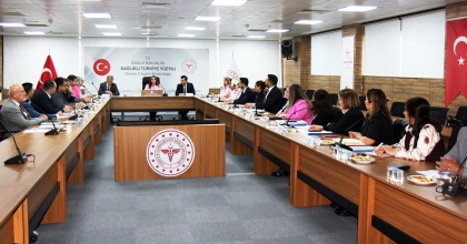 İLÇELERİN SAĞLIK HİZMETLERİ DEĞERLENDİRİLDİ
