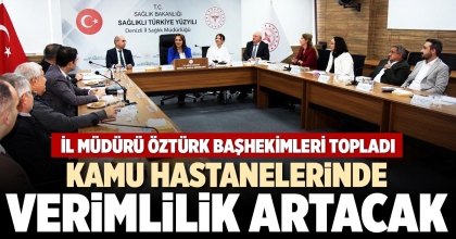 KAMU HASTANELERİNDE VERİMLİLİK ARTACAK