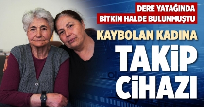 KAYBOLAN KADINA TAKİP CİHAZI