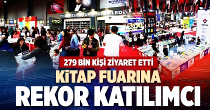 KİTAP FUARINA REKOR KATILIMCI