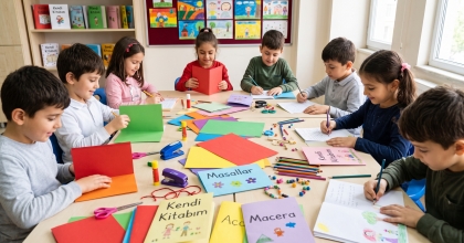 MERKEZEFENDİ’DE ÇOCUKLAR KENDİ KİTAPLARINI TASARLAYACAK