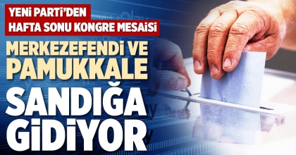 MERKEZEFENDİ VE PAMUKKALE SANDIĞA GİDİYOR