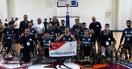 PAMUKKALE BELEDİYESPOR SÜPER LİG’E GALİBİYETLE BAŞLADI