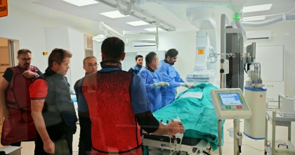 PAÜ HASTANELERİNDE YENİ CİHAZLARLA İLK İNME MÜDAHALESİ