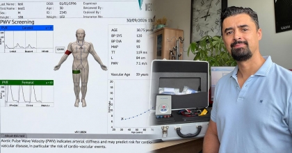 PAÜ’YE DAMAR SAĞLIĞINI 10 DAKİKADA ÖLÇEN TEKNOLOJİ