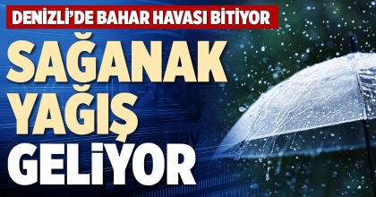 SAĞANAK YAĞIŞ GELİYOR