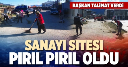 SANAYİ SİTESİ PIRIL PIRIL OLDU