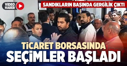 TİCARET BORSASINDA SEÇİMLER BAŞLADI
