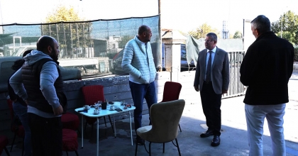 SUBAŞIOĞLU’NDAN HACIKAPLANLAR’DA ESNAF ZİYARETİ
