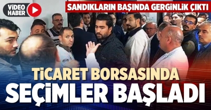 TİCARET BORSASINDA SEÇİMLER BAŞLADI