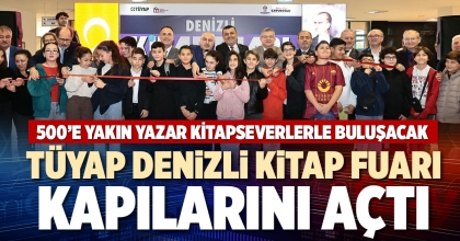 TÜYAP DENİZLİ KİTAP FUARI KAPILARINI AÇTI
