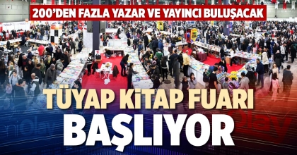 TÜYAP KİTAP FUARI BAŞLIYOR