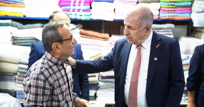 ÜMİT ÖZDAĞ DENİZLİ’DE ESNAFLA BULUŞTU