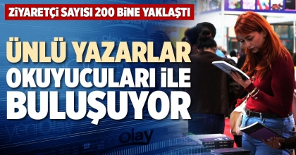 ÜNLÜ YAZARLAR OKUYUCULARI İLE BULUŞUYOR
