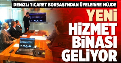 YENİ HİZMET BİNASI GELİYOR